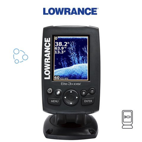 Эхолот Lowrance Elite-3X DSI 455/80