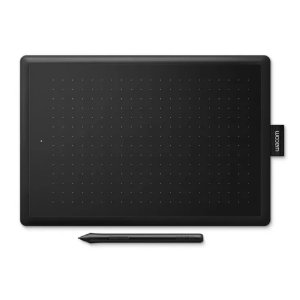 Графический планшет One by Wacom medium черный/красный (CTL-672-N)